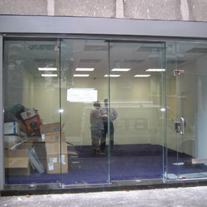 shop front door repair Pinewood
